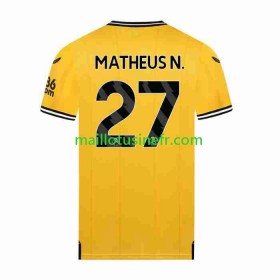 Maillot de Foot Wolverhampton Wanderers Matheus Nunes 27 Domicile 2023-24